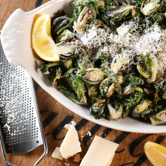 Roasted Kalettes - Recipe photo by Something New For Dinner