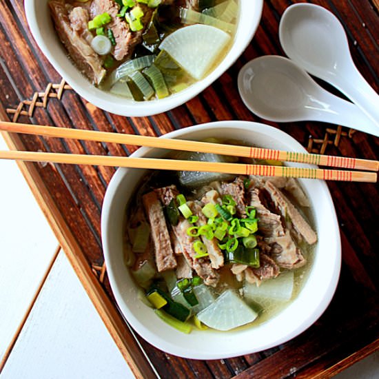 Beef brisket in clear soup - Recipe photo by oh_sweet_day
