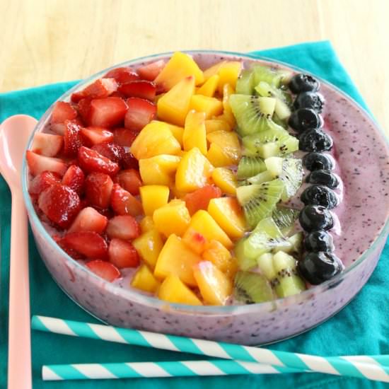 Rainbow Smoothie Bowl - Recipe photo by love-confections