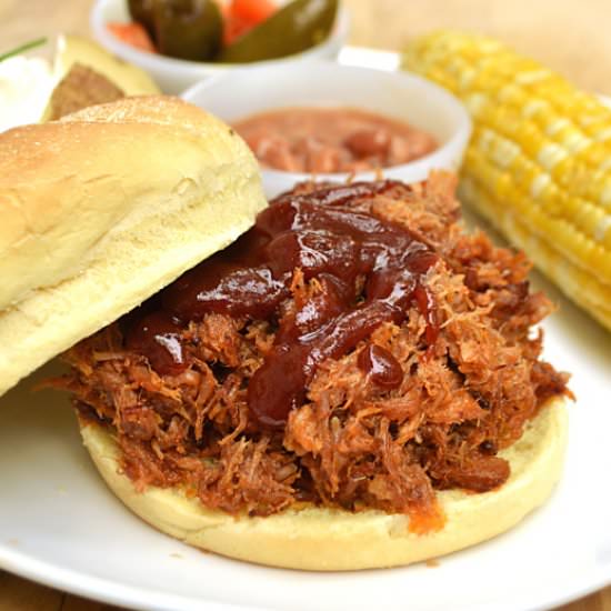 Pulled Pork With Chipotle BBQ Sauce - Recipe photo by craftycookingmama