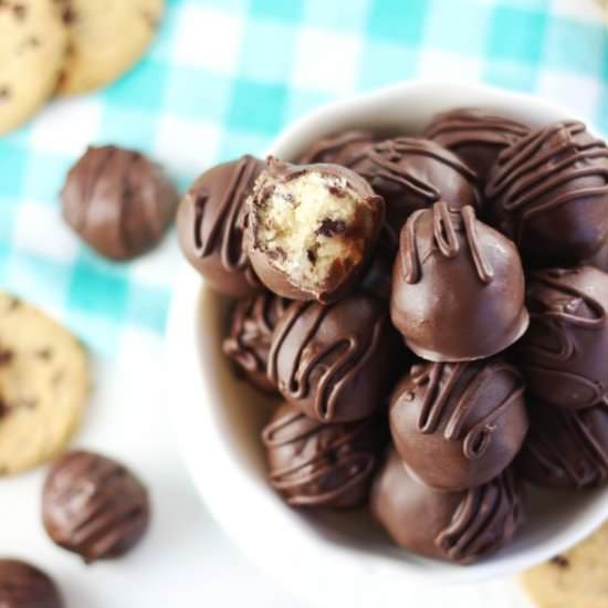 Chocolate Chip Cookie Truffles - Recipe photo by thegoldlininggirl