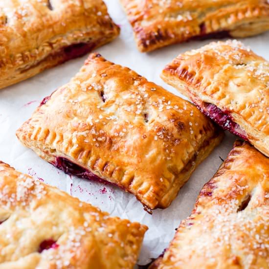 Cherry Pastry Pies - Recipe photo by sallysbakingaddiction