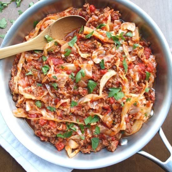 Unstuffed Cabbage - Recipe photo by passthechallah