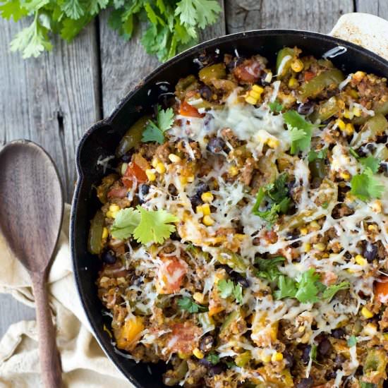 Skillet Stuffed Peppers - Recipe photo by simple roots