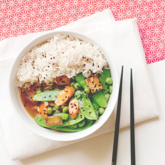 Vegan Asia Summer Bowl - Recipe photo by JuYogi