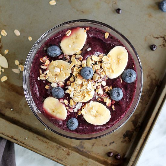 Blueberry Bowl - Recipe photo by EatPlantily