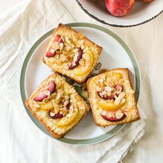 Plumcot Almond Bostock - Recipe photo by yummyworkshop