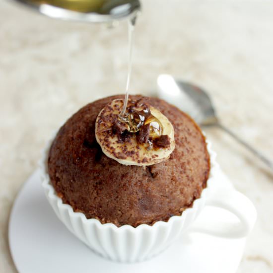 Banana Cocoa Honey Muffins - Recipe photo by The petite cook