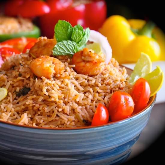 Shrimp Kabsa - Recipe photo by SIMPLE