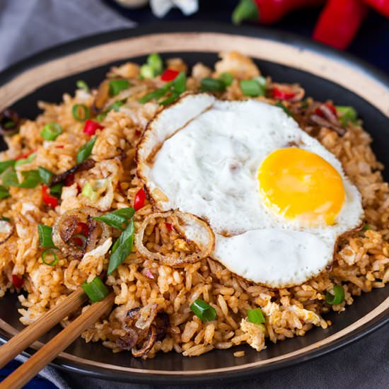 Indonesian Fried Rice - Recipe photo by KitchenSanctuary