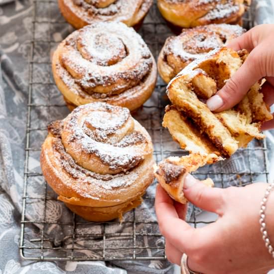 Cinnamon, Date and Walnut Brioche - Recipe photo by thebrickkitchen