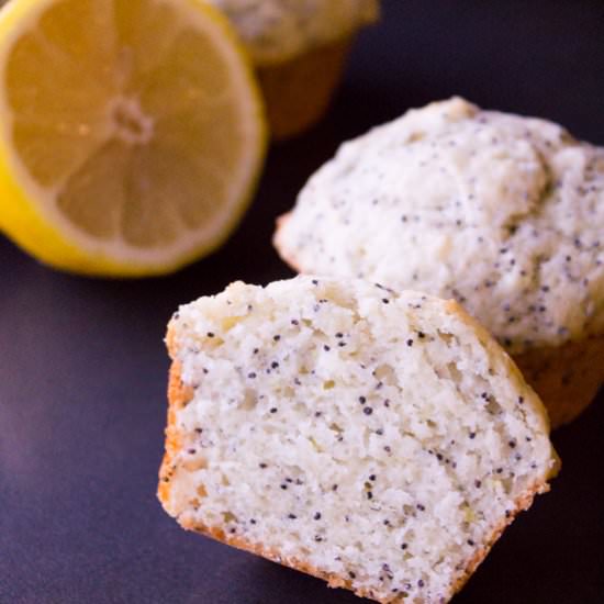 Lemon Poppy Seed Muffins - Recipe photo by JustSoTasty