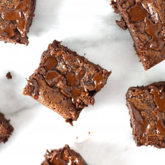 Sea Salt Brownies - Recipe photo by justjfaye