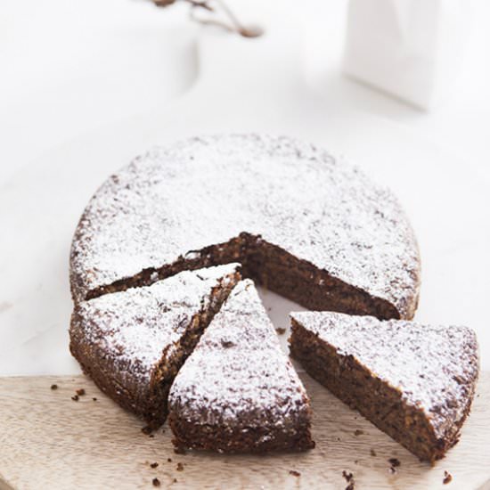 Torta di Noci, Walnut Cake - Recipe photo by a fox in the kitchen