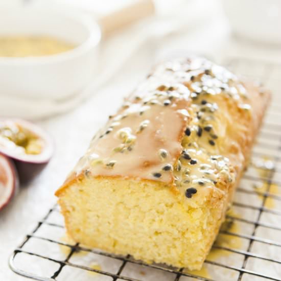 Passionfruit Madeira Cake - Recipe photo by a fox in the kitchen