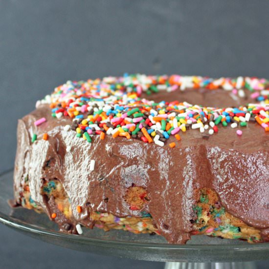 Confetti Bundt Cake - Recipe photo by June Burns