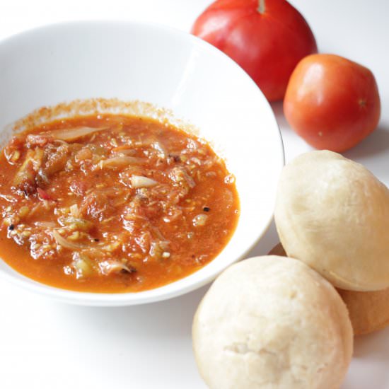 Roasted Tomatoes Salsa - Recipe photo by tastesspicy