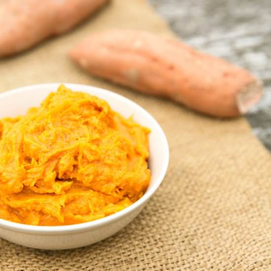 Sweet Potato and Ginger Mash - Recipe photo by mangia bene
