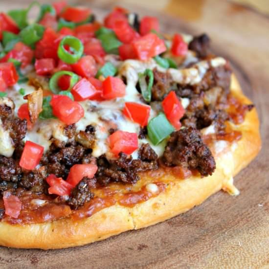 Fiesta Taco Pizza - Recipe photo by addicted2recipes