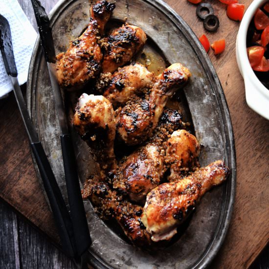 Crispy Honey Chicken thighs - Recipe photo by olliebo