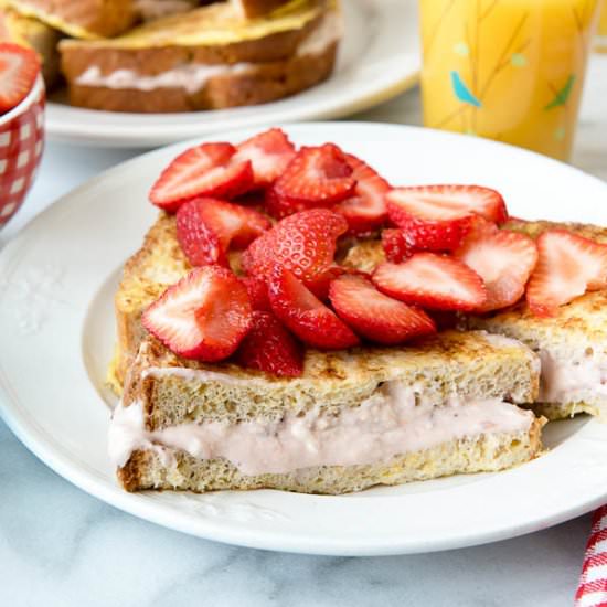 Strawberry Stuffed French Toast - Recipe photo by boulderlocavore