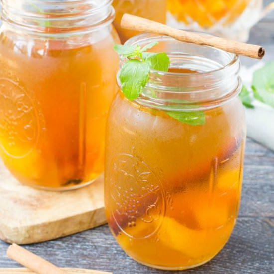 Peach Cobbler Moonshine - Recipe photo by CallMePMc