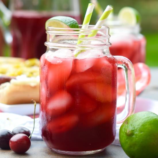 Cherry Limeade - Recipe photo by simplejoy
