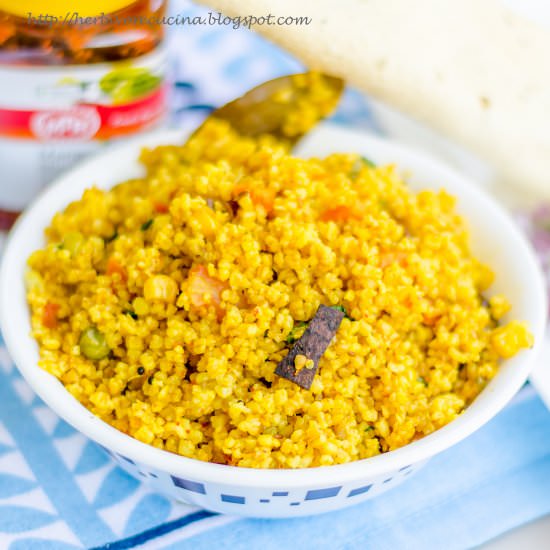 Cracked Wheat Khichdi - Recipe photo by Herbivore Cucina