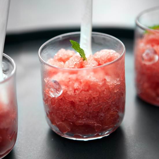 Watermelon Granita - Recipe photo by pannacooking