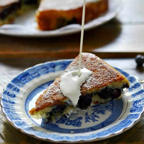 Blueberry Greek Yogurt Cake - Recipe photo by ambslovesfood
