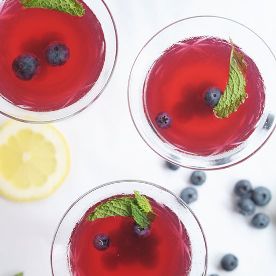 Blueberry Lemonade Cocktail - Recipe photo by aliceandlois