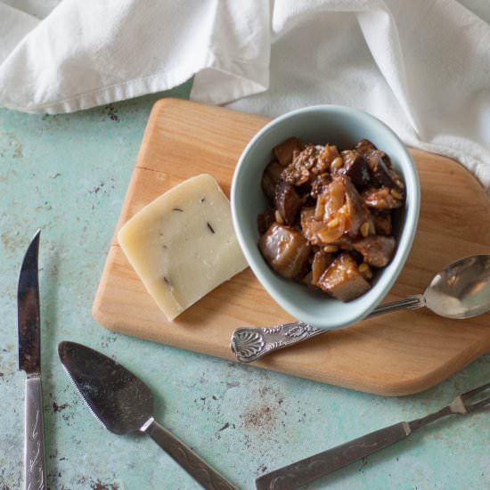 Eggplant Caponata - Recipe photo by blossomtostem