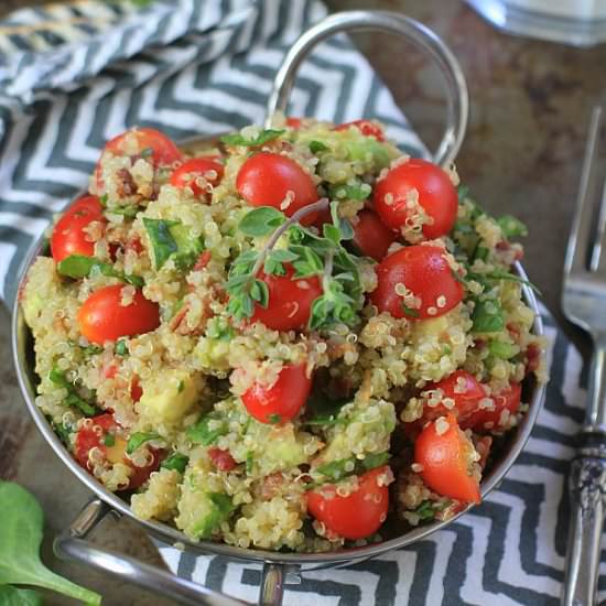 BLT & Avocado Quinoa Salad - Recipe photo by thespicyrd