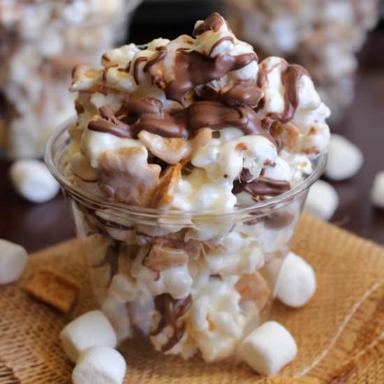 S'mores Popcorn - Recipe photo by cakefordinner