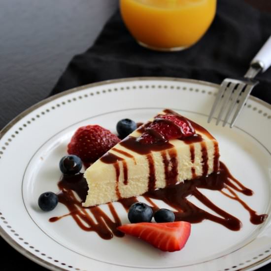 Mascarpone Cheesecake - Recipe photo by ToFoodwithLove