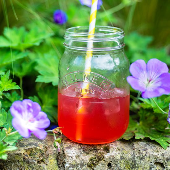 Homemade Raspberry Lemonade - Recipe photo by supergoldenbakes