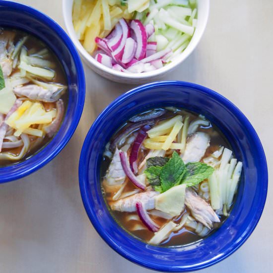 Asam Laksa - Recipe photo by carolinescooking