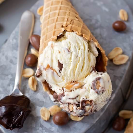 Tin Roof Ice Cream - Recipe photo by Life Made Simple