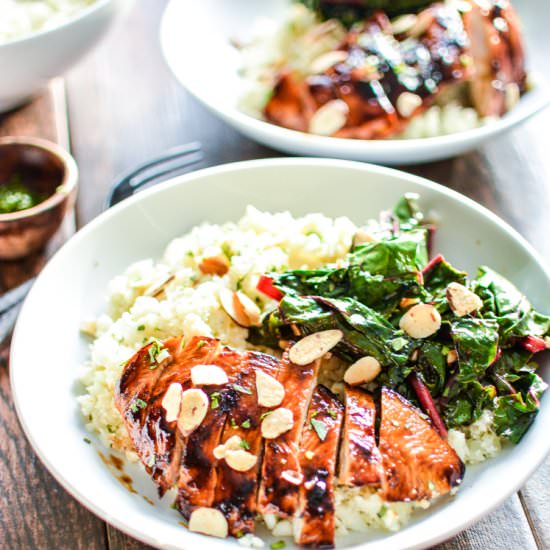 BBQ Chicken Couscous Bowl - Recipe photo by pinkwhen