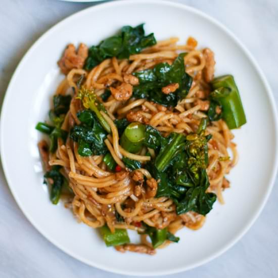 Spicy Pork Noodles - Recipe photo by ericajulson