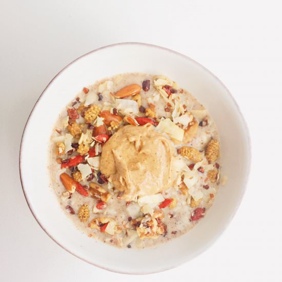 Coconut Superfood Smoothie Bowl - Recipe photo by Rachlmansfield