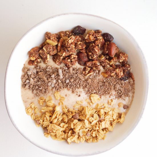 Double Chocolate Smoothie Bowl - Recipe photo by Rachlmansfield