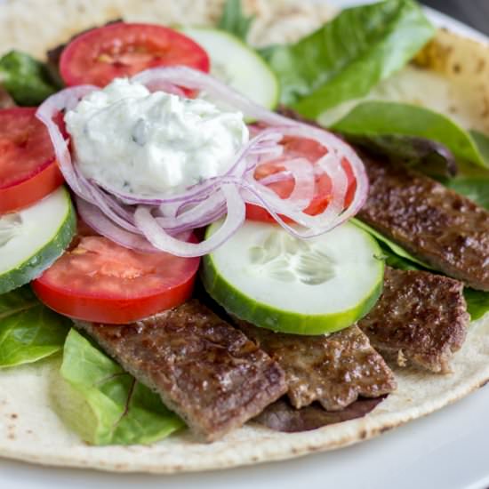 Homemade Gyros - Recipe photo by brisketandbagels