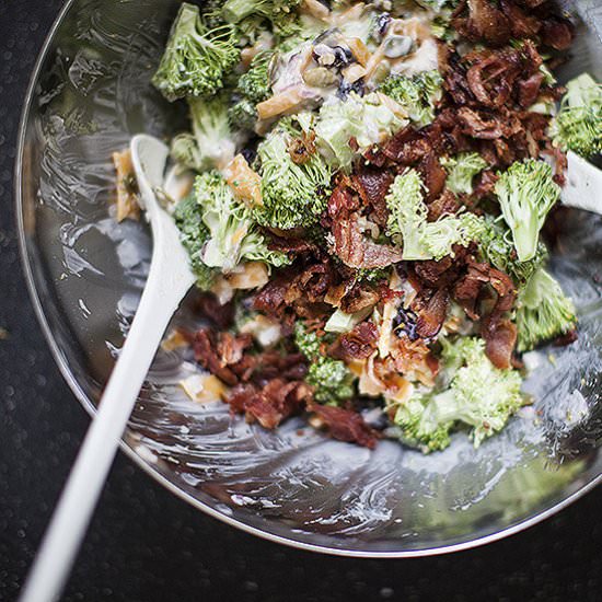 BACON BROCCOLI SALAD - Recipe photo by bitebymichelle