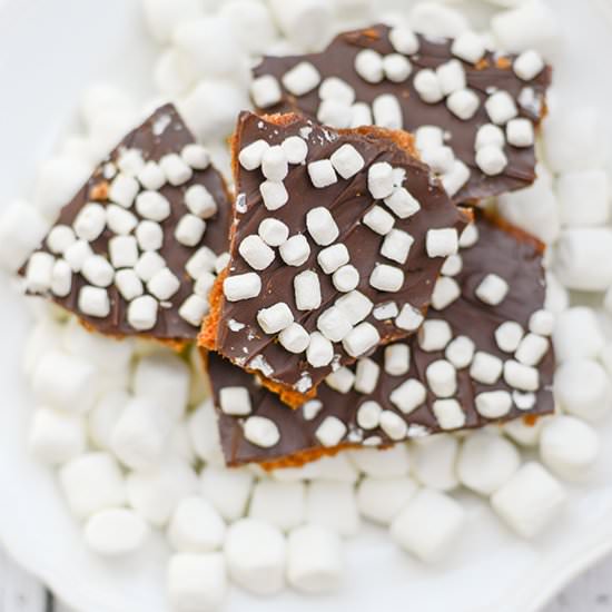 S'Mores Toffee Crunch - Recipe photo by tikkido