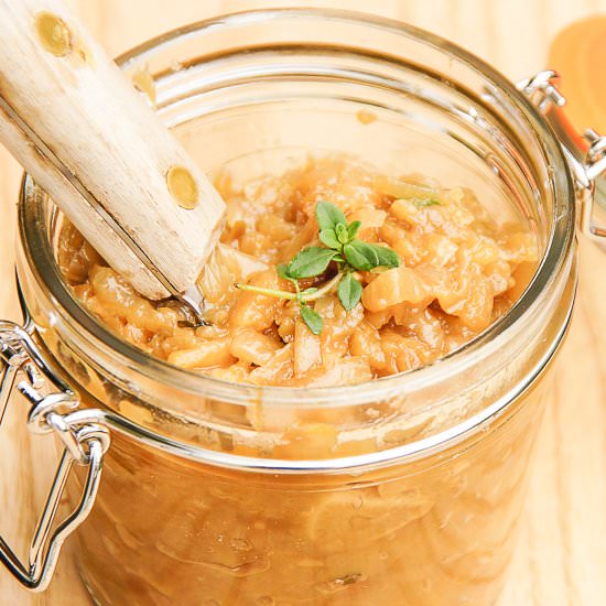 Garlic and Onion Jam - Recipe photo by GarlicMatters