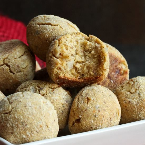Baked Oil-Free Hush Puppies - Recipe photo by TheVegan8