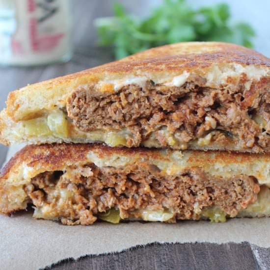Taco Turkey Patty Melt - Recipe photo by Whitney Bond