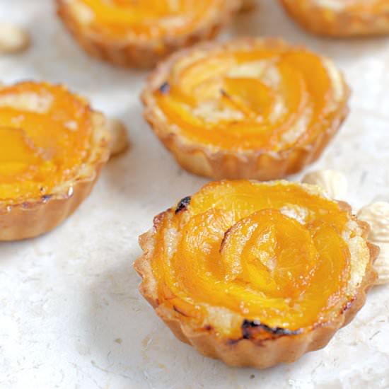 Apricot Frangipane Tartelettes - Recipe photo by eileen.baking-sense