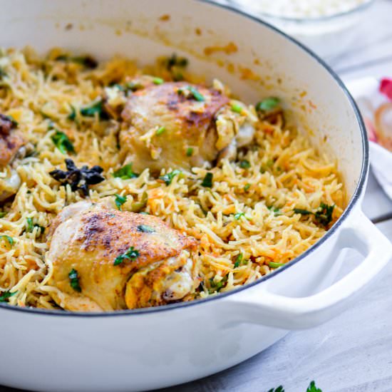 One Pot Curry Chicken and Rice - Recipe photo by ChefDeHome